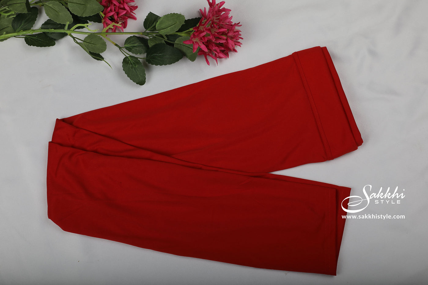 Red Lycra Saree Shapewear petticoat for Women