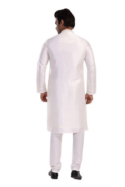 OFF WHITE KURTA PYJAMA SET