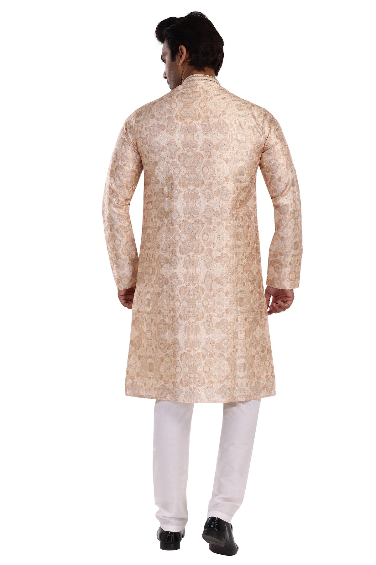 CREAM KURTA PYJAMA SET