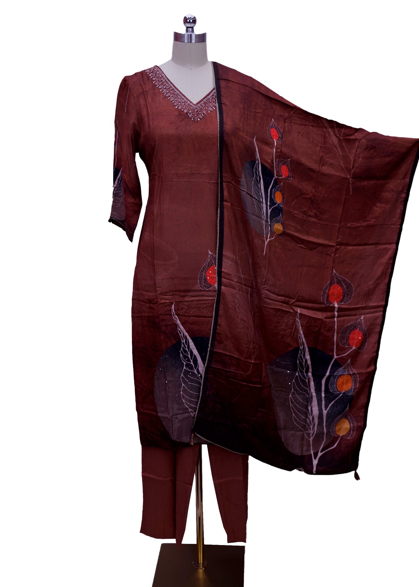 BROWN SALWAR SUIT