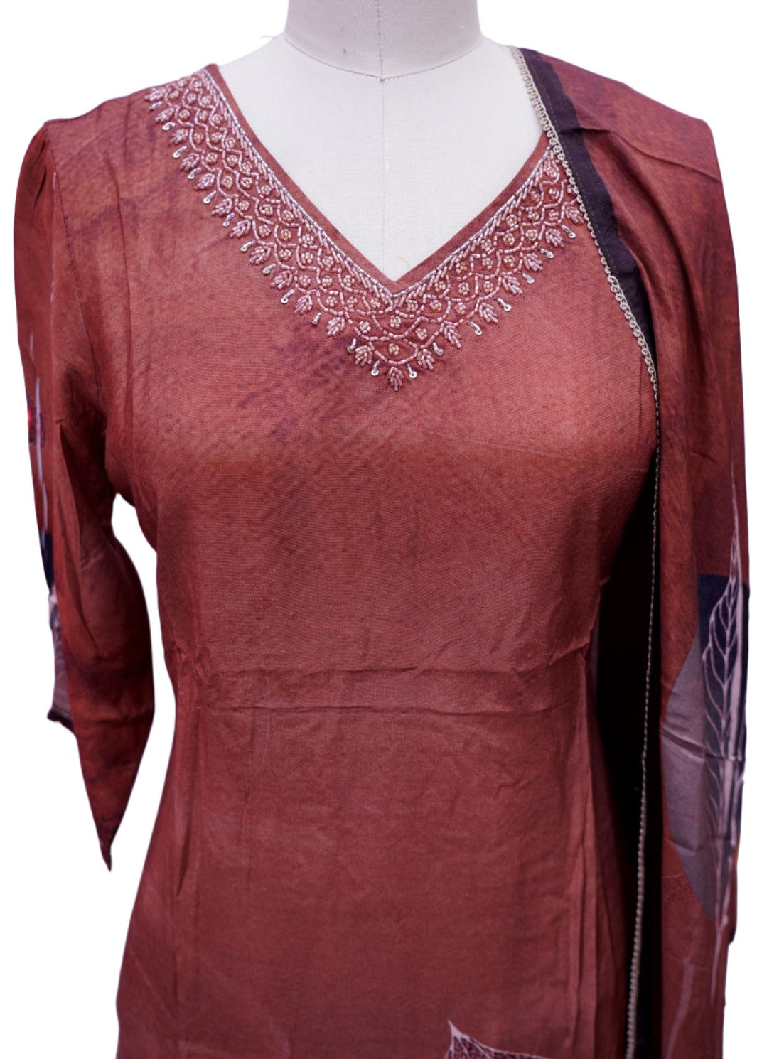 BROWN SALWAR SUIT