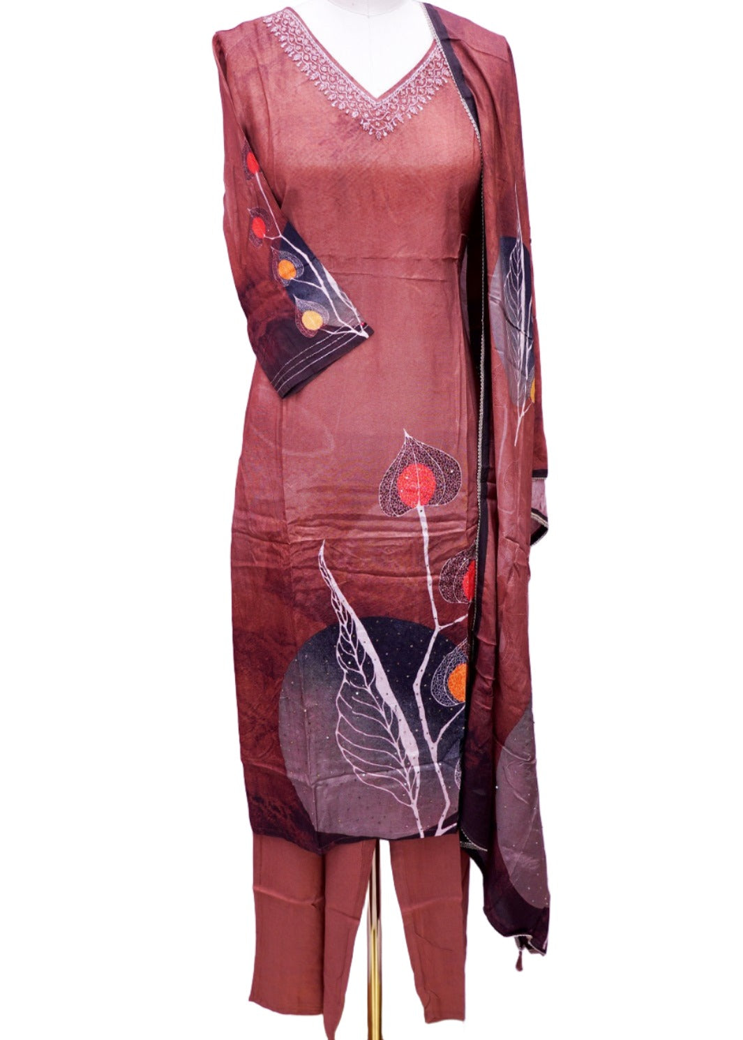 BROWN SALWAR SUIT