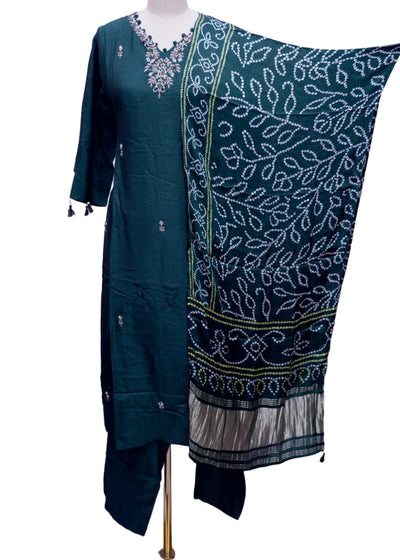 GREEN SALWAR SUIT