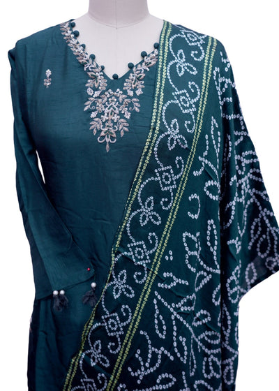 GREEN SALWAR SUIT