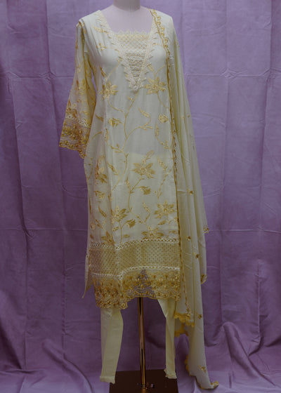 LEMON YELLOW SALWAR SUIT