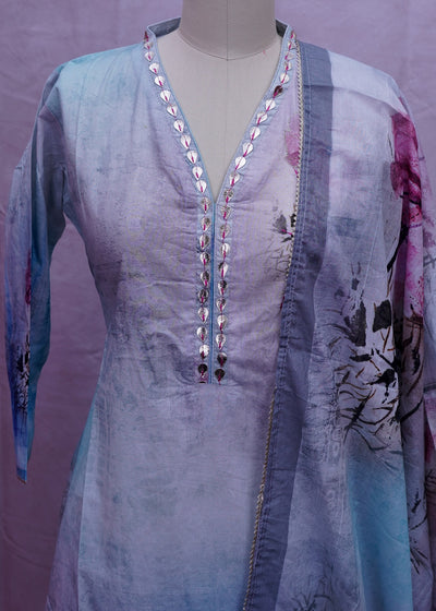 LIGHT BLUE SALWAR SUIT