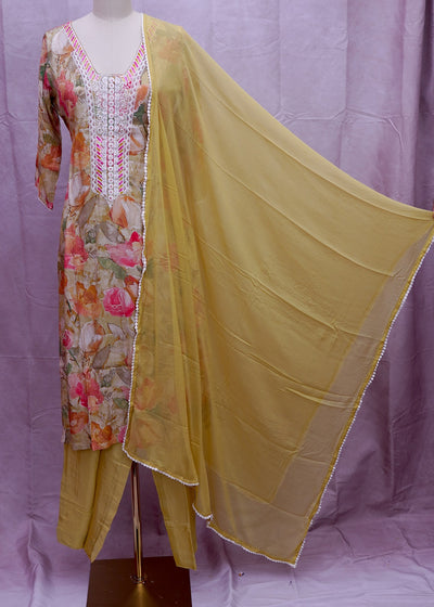 MUSTARD SALWAR SUIT