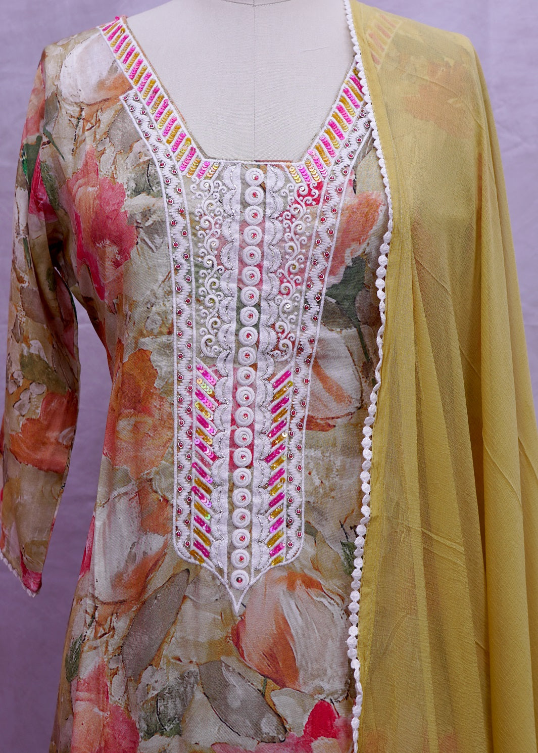 MUSTARD SALWAR SUIT