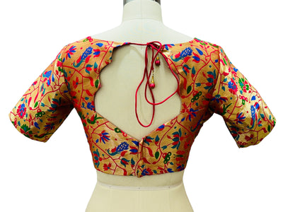 PRE STITCHED BROCADE BLOUSE