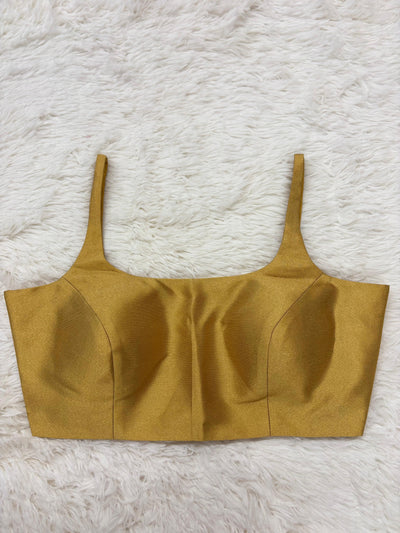Golden stitched blouse