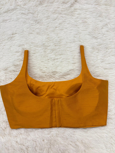 Sunshine yellow stitched blouse
