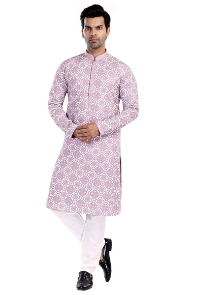 BABY PINK KURTA PYJAMA SET