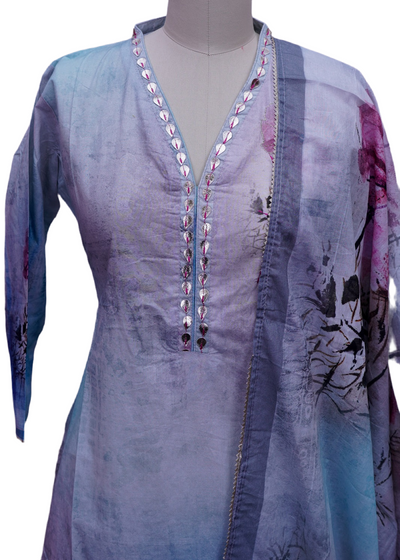 LIGHT BLUE SALWAR SUIT