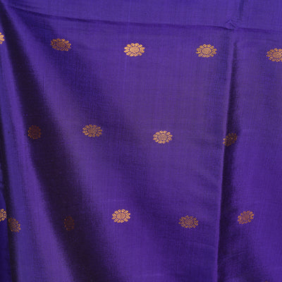 PURPLE GADWAL SAREE WITH BLOUSE