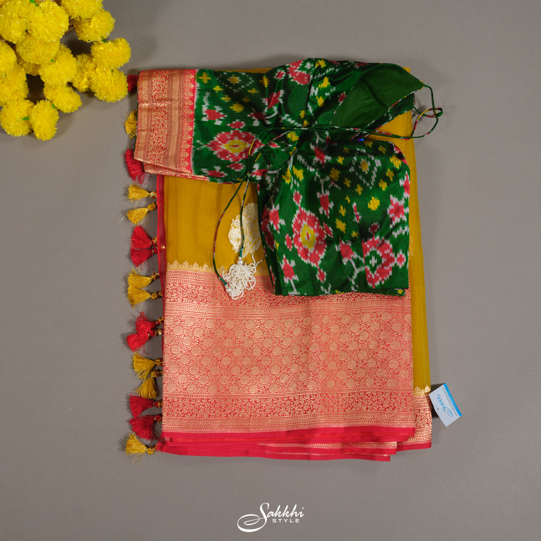 Banarasi Kora Silk Sarees
