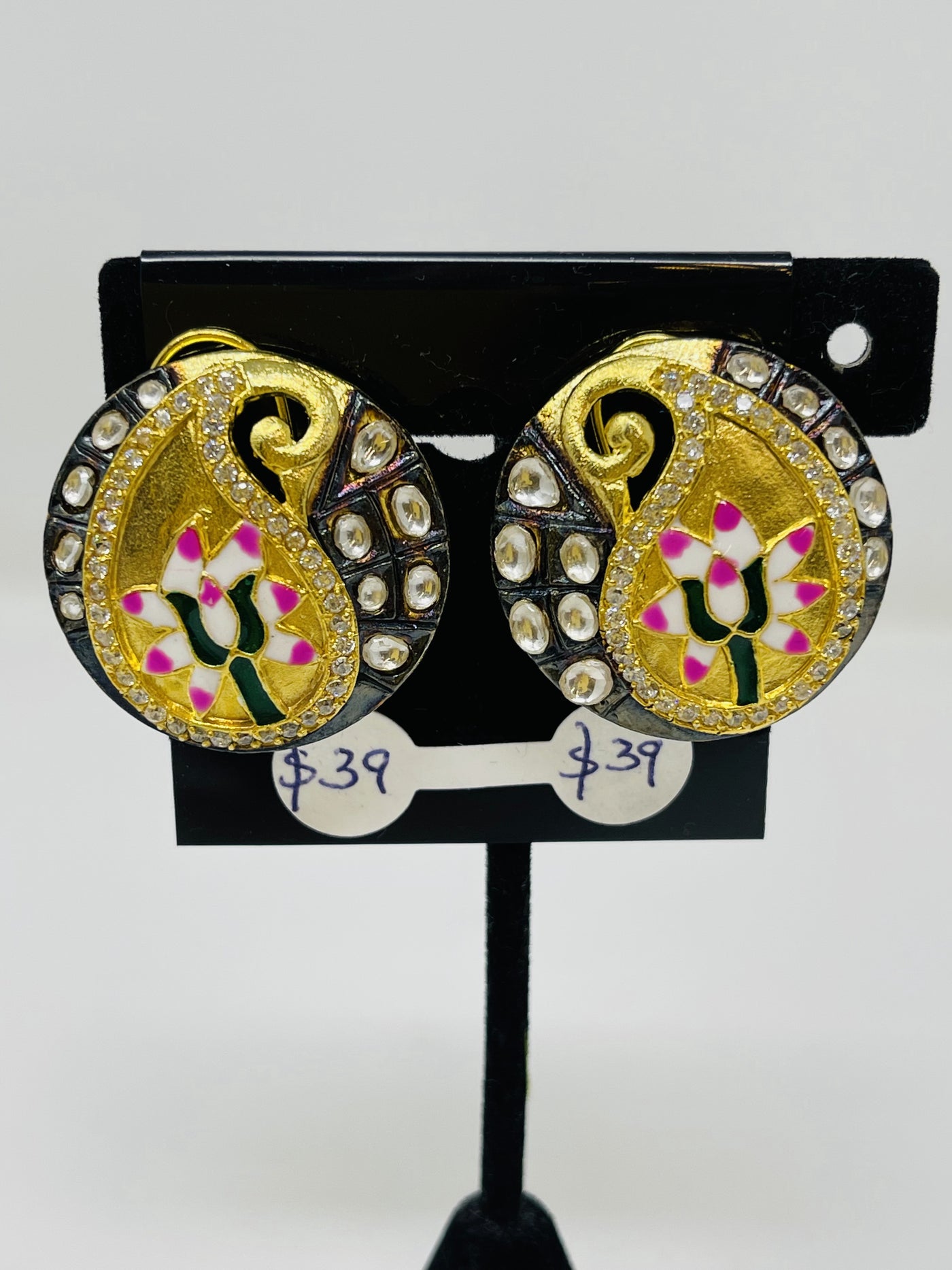 Floral Studs Earrings - Sakkhi Style