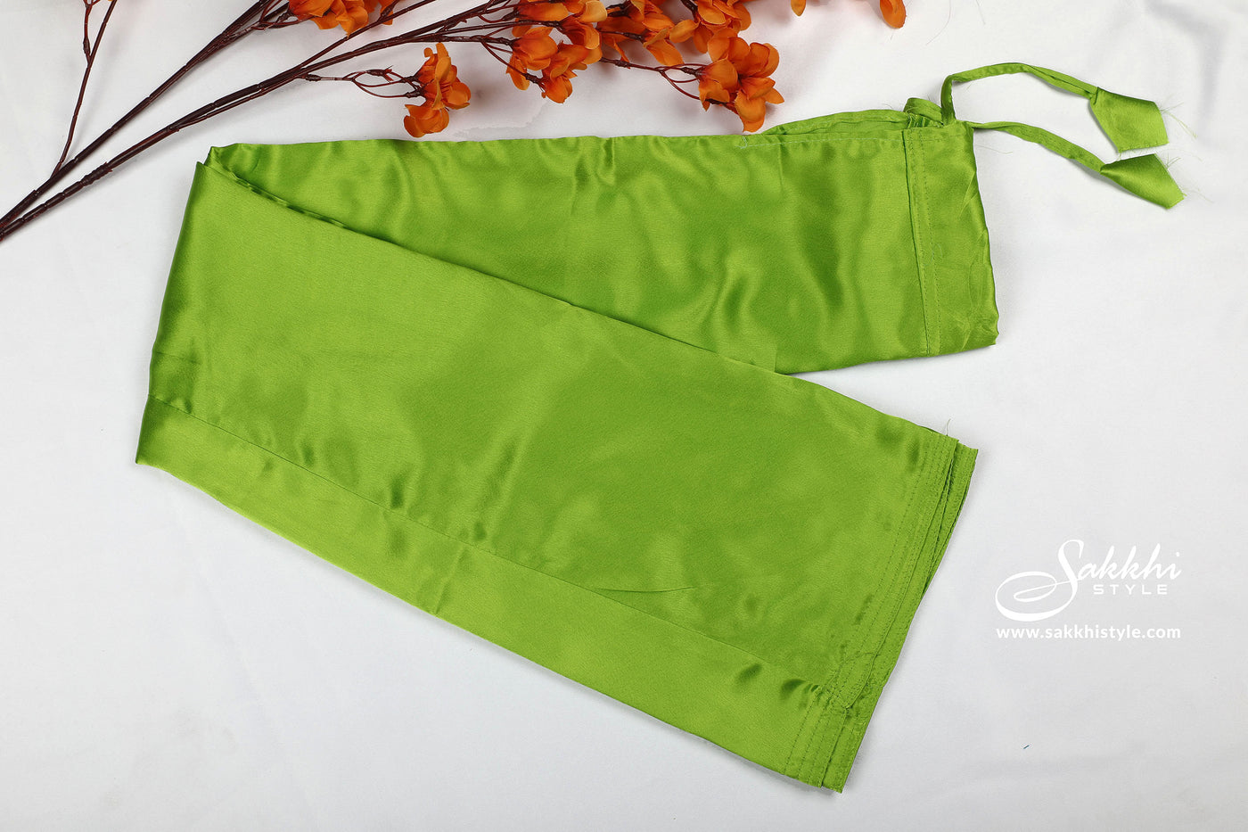 light Green Women's Satin inskirt saree petticoat