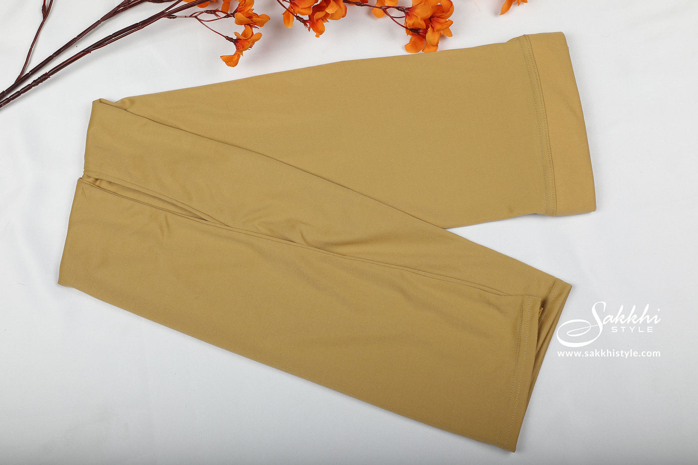 Medium Beige Lycra Saree Shapewear petticoat for Women - Sakkhi Style